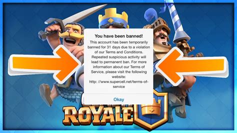 banned on clash royale|More.